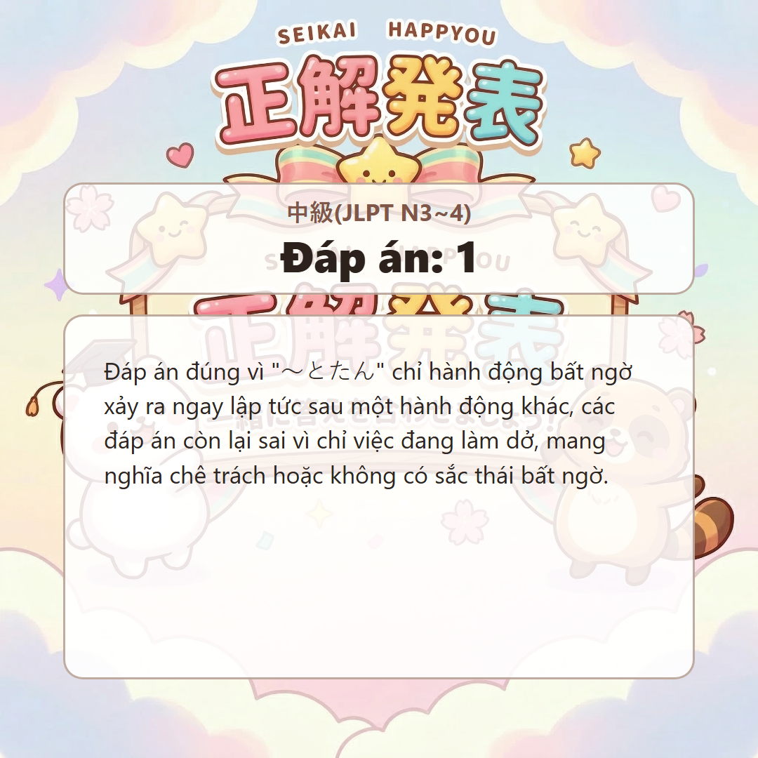 정답 발표 이미지